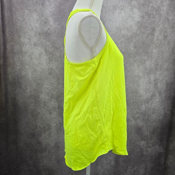 Surf Style Green Racerback Sports Activewear Tank Top Small - Picture 4 of 5